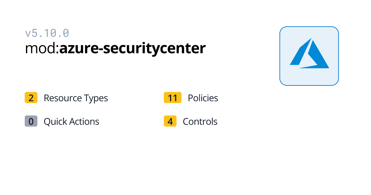 azure-securitycenter | Azure | Turbot Guardrails Hub